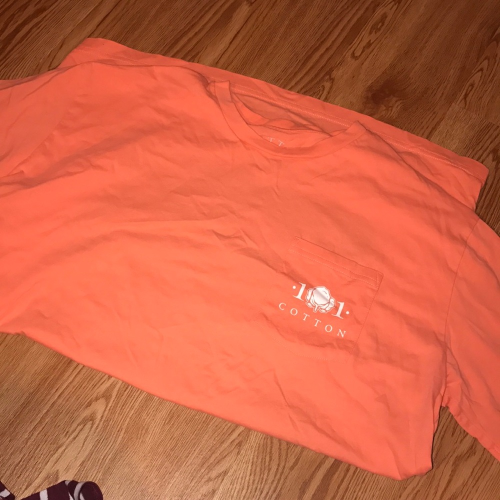Cotton 101 Coral Tshirt